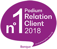 numéro 1 podium banque relation client 2017