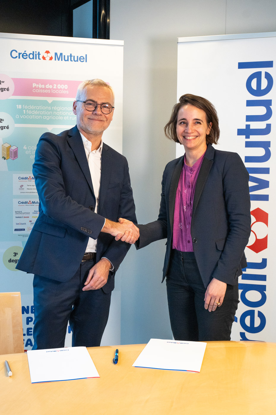 Christophe Bouillon et Priscille Szeradzki