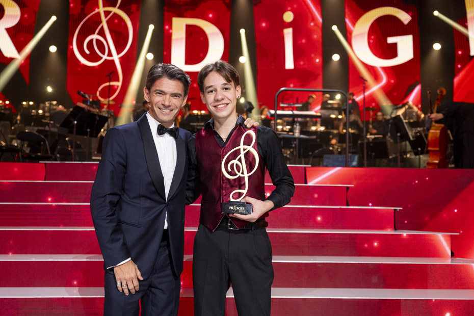 Lyam gagnant et Gautier Capuçon