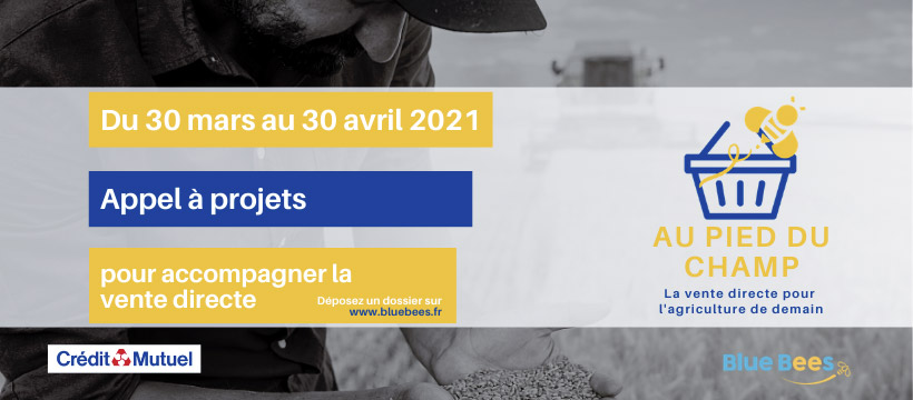 Blue bees agriculture